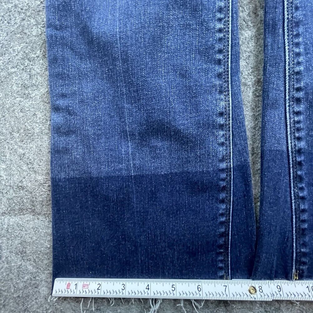 Spanx‎ Jeans Womens Extra Small Cropped Flare Denim Jeggings Stretch - Picture 6 of 9